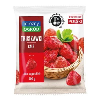 Truskawki mrożone Mroźny Ogród 500g