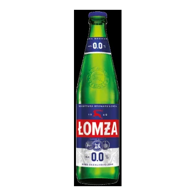 Piwo Łomża 0,5l 0% but. bzzw.