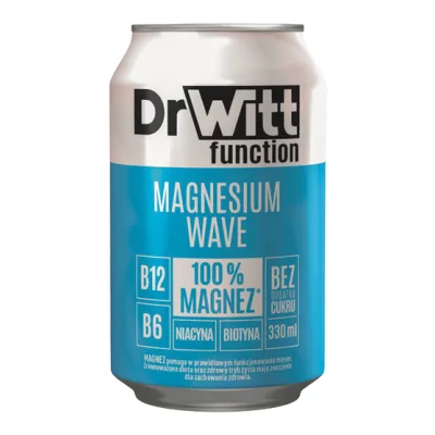 Napój gaz. wieloowocowy+wit Dr Witt 330ml puszka