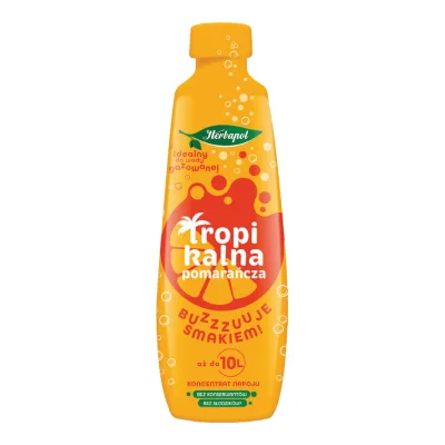 Koncentrat napoju tropikalna pomara Herbapol 405ml