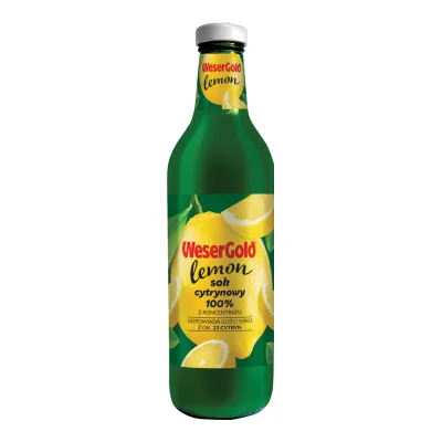 Sok cytrynowy Wesergold 0,75l