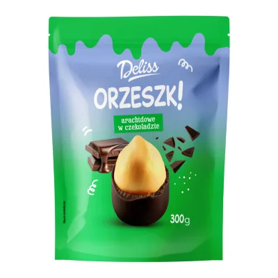Orzeszki arachidowe w czekoladzie Deliss 300g