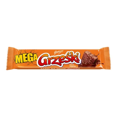 Wafel Grześki Mega toffi 48g