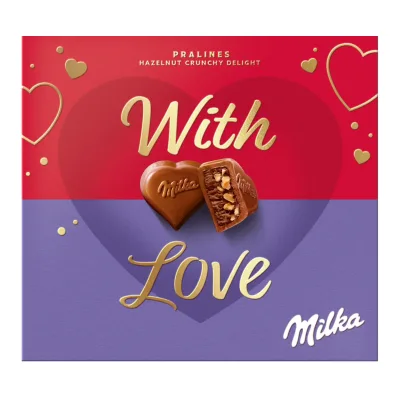 Bombonierka With Love Milka 105g