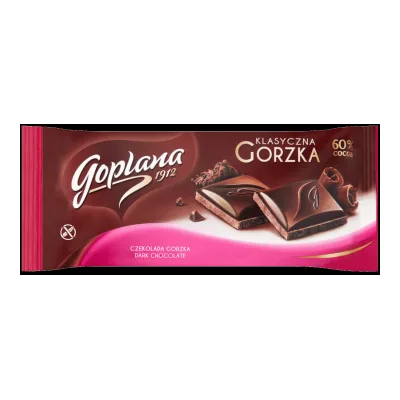 Czekolada gorzka 60% Goplana 90g