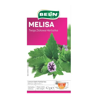 Herbatka ziołowa melisa Belin 24x1,75g