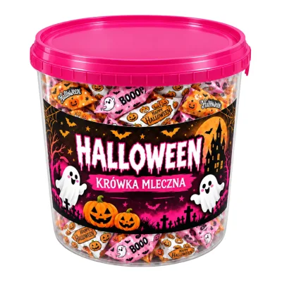 Cukierki krówka mleczna w wiad. Halloween 1,2kg