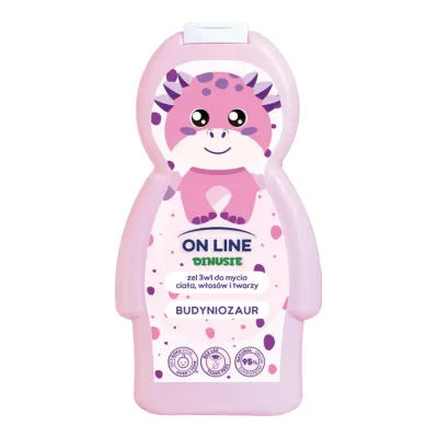 Żel do mycia dla dzieci 3w1 Dinusie 360ml mix