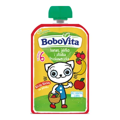 Deser w tubce jab ban tr Kicia Kocia Bobovita 100g