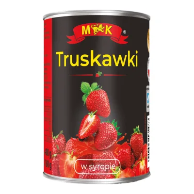 Truskawki w syropie MK 400/160g