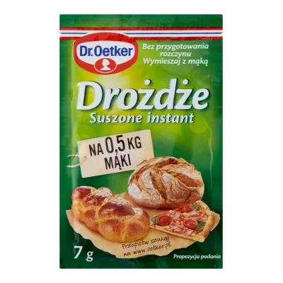 Drożdże suszone instant Dr.Oetker 7g
