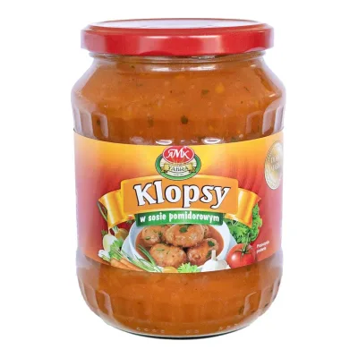 Klopsy w sosie pomidorowym Yabra 700g