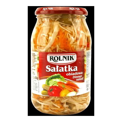 Sałatka obiadowa Rolnik 880/430g