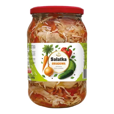 Sałatka obiadowa Wojna 880/450g