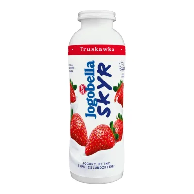 Jogurt pitny skyr truskawkowy Jogobella 250g