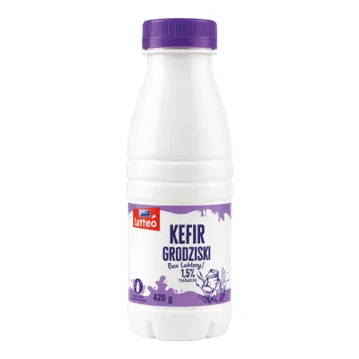 Kefir naturalny bez laktozy Grodziski 420g