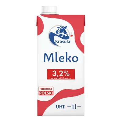 Mleko UHT 3,2% Krasula 1l