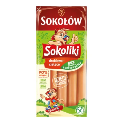 Parówki Sokoliki Sokołów 140g