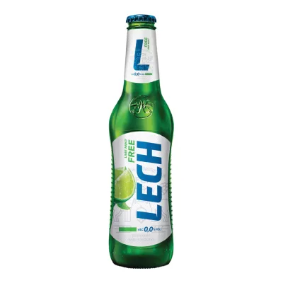 Piwo Lech free limonka mięta 330ml 0% but. bzzw.
