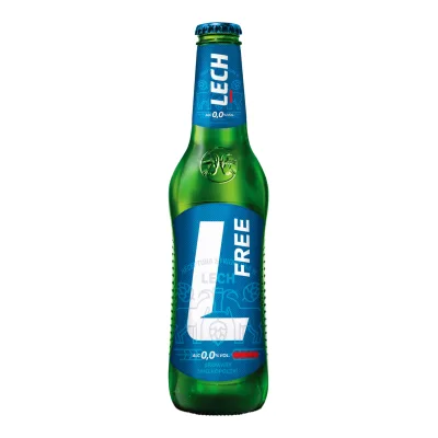 Piwo Lech free 330ml 0% but. bzzw.