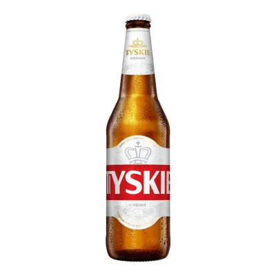 Piwo Tyskie gronie 0,65l 5,2% but. bzzw.