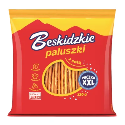 Paluszki z solą Beskidzkie 330g