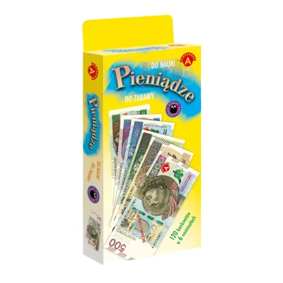 Zabawka pieniądze edukacyjne