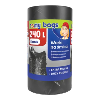 Worki na śmieci Rymoplast 240l 5szt