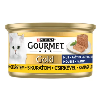 Karma dla kota mokra z kurczakiem Gourmet Gold 85g