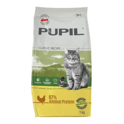 Karma dla kota sucha z drobiem Pupil 1kg