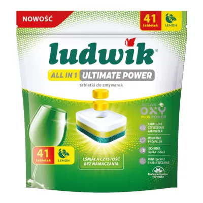 Tabletki do zmywarki All In One Ludwik 41szt