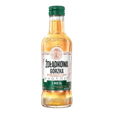 Likier Żołądkowa gorzka z miętą 200ml 28%