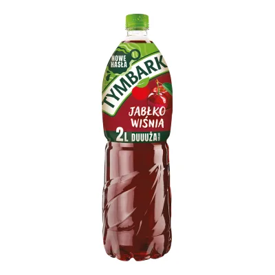 Napój Niegaz. Jabłko Wiśnia Tymbark Aseptic 2l