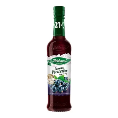 Syrop czarna porzeczka Herbapol 420ml