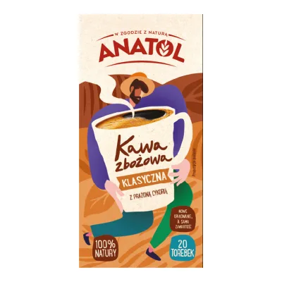 Kawa zbożowa Anatol 20x4,2g