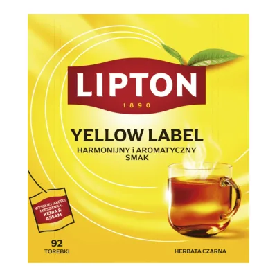 Herbata czarna ekspresowa Lipton 92x2g