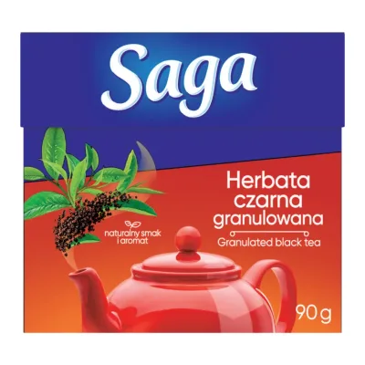 Herbata czarna granulowana Saga 90g
