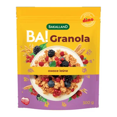 Granola owoce leśne Ba! Bakalland 300g