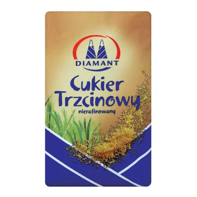 Cukier trzcinowy Diamant 1kg