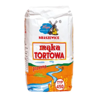 Mąka tortowa typ 450 Młyn Kraszewice 1kg