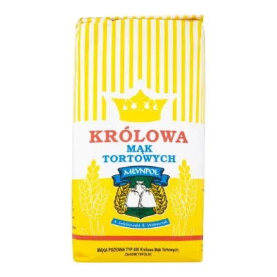 Mąka tortowa typ 400 Młynpol 1kg