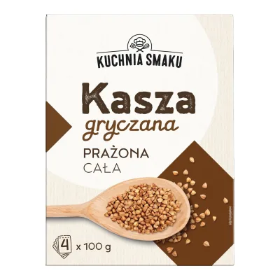 Kasza gryczana prażona Kuchnia Smaku 4x100g