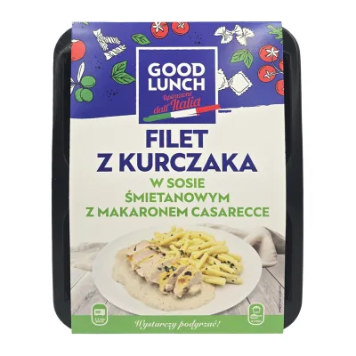 Filet z kurcz w sosie śmiet z maka Good Lunch 350g