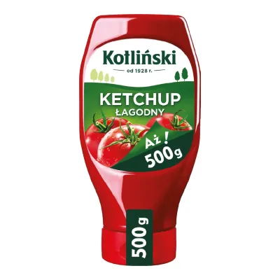 Ketchup łagodny Kotliński 500g