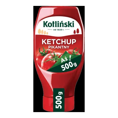 Ketchup pikantny Kotliński 500g