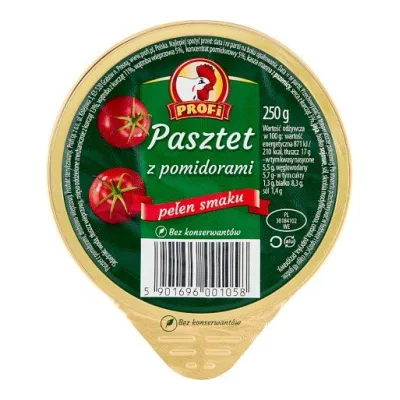Pasztet z drobiem i pomidorami Profi 250g