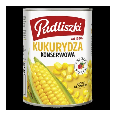 Kukurydza konserwowa Pudliszki 400/220g