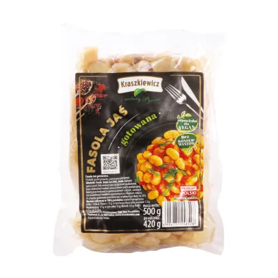 Fasola gotowana Jaś 500/420g