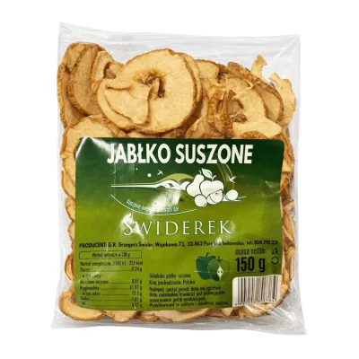 Jabłko suszone 150g szt