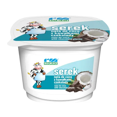 Serek homo mango las/nat de co Rolmlecz 200g mix